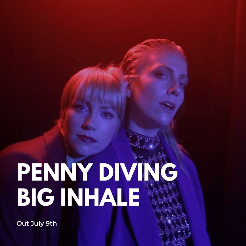 PENNY DIVINGのデビューアルバム『BIG INHALE』が7月9日にリリース！
