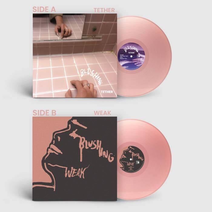 TETHER/WEAK  (LP Pink Vinyl)