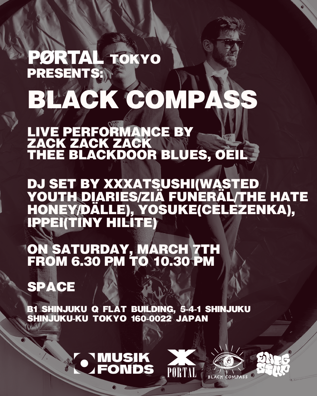 PØRTAL Presents Black Compass Digital Ticket