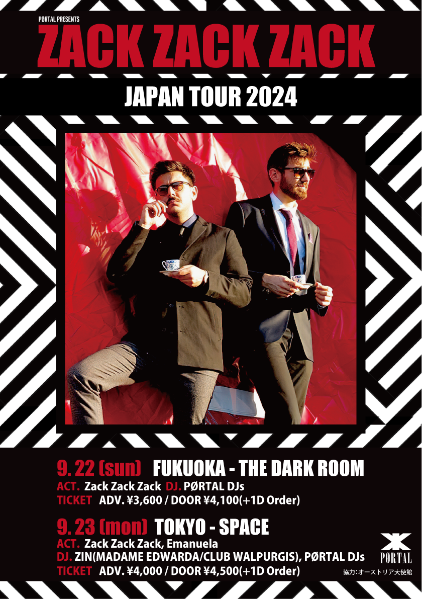 ZACK ZACK ZACK Japan Tour 2024